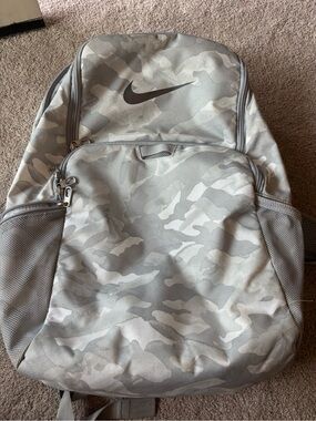 Nike Grey Camo backpack